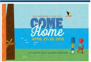 Alumni Weekend postcard