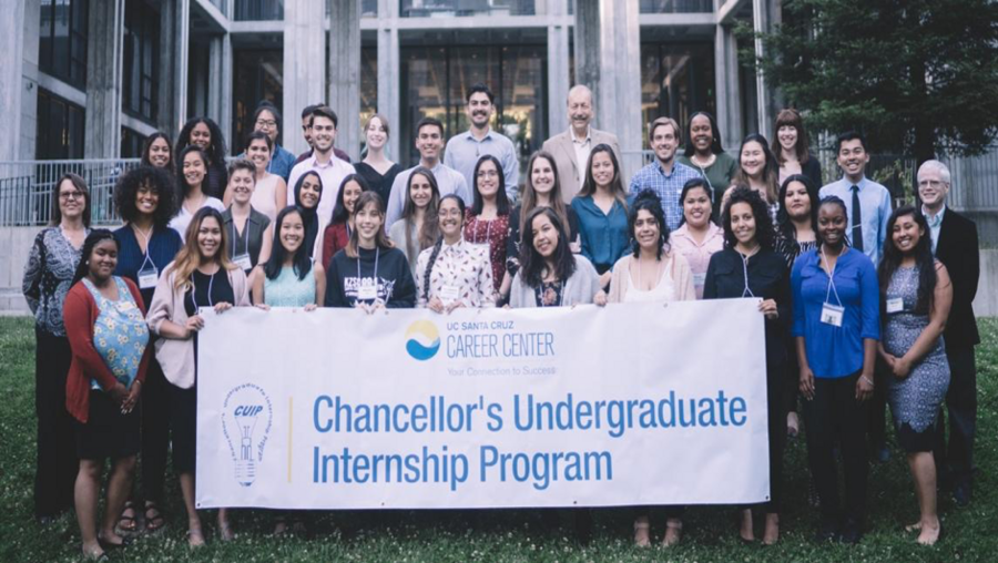 photo of Chancellor’s Undergraduate Internship Program participants