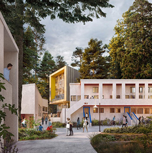 Kresge Rendering