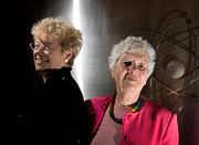 photo of Sandra Faber and Vera Rubin